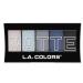 L.A. COLORS 5 Color Matte Eyeshadow, Blue Denim, 0.25 oz. Blue Denim 1 Count (Pack of 1)