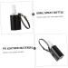 Housoutil 1 Set Key Chain Hand Holder Leather Key Holder Kids Keychains Keychain for Kids Travel Toiletries Keychains for Travel Container Kickstand Pu Leather Disinfection Alcohol Perfume 13X5X4CM Black - Buy Online on GoSupps.com