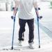 Crutches Adult Tall Crutches Adjustable Aluminum Walking Cane Great Fit for Recent Injuries Supply for Men and Women Everything is fine Warm Life - Buy Online on GoSupps.com