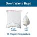 Dekor Plus Diaper Pail Biodegradable Refills - Economical, Quick & Simple Replacement | 2 Count | Exclusive End-of-Liner Marking - Buy Online on GoSupps.com