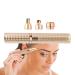 Aznever Hair removal device nose hair trimmer for women Safe Electric Facial Shavers Efficient Eyebrow ShaversConvenient Hair Removal EpilatorsEyebrow Trimmer for Gold