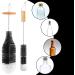2-Piece Cleaning Bottle Brush Set - Soft Bristles & Hooks for Baby Water & Glass Bottles - Scratch-Resistant Ideal for Lemonade Bottles - Black & White - Buy Online on GoSupps.com