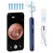 Colexy ear wax removal Otoscope HD WiFi ear cleaner with camera 3.5mm waterproof ear endoscope 360 wide -angle Otoscope camera with 6 ear spoon compatible with iPhone iPad Android