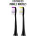 Premium Acteh Toothbrush Heads for Sonic Edge JetWave JetUV & eBrush - Black Purple/Black Yellow | International Shipping - Buy Online on GoSupps.com
