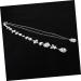 CHILDWEET Choker Necklaces for Girls Wedding Necklaces Ladies Back Chain Body Chain Box Crystal Back Miss - Buy Online on GoSupps.com
