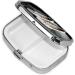 Buy Ballet Shoe Printed Square Pill Box | Portable Travel Medicine Organizer - Ideal for Easy Medication Management - Buy Online on GoSupps.com