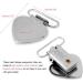 10Pcs Heart Shaped Suspender Clips for Baby Teething Toys and Blankets - Silver Holder Braces - Buy Online on GoSupps.com