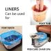 Karlash PandaSpa Ultra Premium Disposable Blue Liners - 100pcs - Buy Online on GoSupps.com
