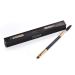 2pcs Docolor Duo Eyebrow Brush  Professional Eye Makeup Tool  Eyeshadow Brush and Spoolie Brush Black 2pcs black - Buy Online on GoSupps.com