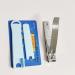 NEMIBAD Stainless Steel Fingernail and Toenail Clipper Set with Large Nail Cutter - Silicone Wrapped for Precision Manicure - Buy Online on GoSupps.com