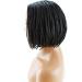 Braided Wigs for Women | Short Bob Synthetic Hair Wig - No Lace Front - 10 Inch Natural Black - Buy Online on GoSupps.com