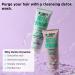 Noughty 97% Natural Dynamo Clarifying Shampoo - Sulphate Free Vegan Haircare | Refreshing Daily Cleanser with Peppermint & Sorrel Leaf Duo | 250 ml (2 Pack) | International Shipping Available - Buy Online on GoSupps.com