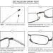 Buy Cokobin Foldable Reading Glasses +1.5 | Stainless Steel Anti-Blue Light Hard Shell Case for Men & Women - International Shipping Available - Buy Online on GoSupps.com