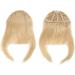 Clip in Fringe Clip in Bangs Clips Hair Bangs Straight Clip In Hair Extensions Gradient Bangs Fringe Hairpiece (Size : Blunt Bangs Color : #1B) Blunt Bangs #1B - Buy Online on GoSupps.com