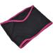 Blockout Light Soft Eye Mask for Sleep & Travel - Knit Fabric Black & Red Edge - Buy Online on GoSupps.com