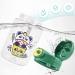 12oz Toddler Sippy Cup with Straw, Leak-Proof Soft Baby Learner Cup with Lid - Green Panda Design | Suitable for Infants 6 Months+ | Trainer Cup for Toddlers - Buy Online on GoSupps.com