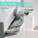 Translucent Vellum Paper 8.5 x 11 - 50 Sheets 93GSM - Clear Vellum for Printing, Tracing, Sketching - Ideal for Invitations and Art Projects - Buy Online on GoSupps.com