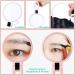 2 Pack Handheld Magnifying Mirror 10x 15x Magnification & 2-Sided Mirrors with Handle Stand Small Pocket Magnified Mirrors for Women Men Girls Kids School Work Travel Outdoors - White - Buy Online on GoSupps.com