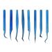Premium 8-Part Steel Eyelash Extension Tweezers Set - Precision Fine Pointed Tools for Professionals - Buy Online on GoSupps.com