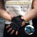 ATERCEL Workout Gloves for Men and Women - Breathable Weight Lifting Gloves for Gym, Training, and Cycling - Snug Fit, Black Medium - Buy Online on GoSupps.com