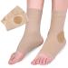 SPORCLO Ankle Gel Pads Socks Malleolar Protector Sleeve with Silicone for Ice Figure Skating Boots Braces Shoes 1 Pair
