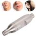 Ergonomic Manual Nose Hair Trimmer - Portable Stainless Steel Design for Men & Women - Easy Clean & Tidy - Buy Online on GoSupps.com