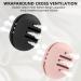 Fauxomor Make-Up Sponge Holder (2-Pack) | Breathable Silicone Beauty Blender Travel Bag | Sustainable Portable Cosmetics Tool | Fits All Sizes | Black + Pink - Buy Online on GoSupps.com