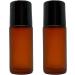 Essenciales Refillable Roll-On Packaging - 50ml Amber Glass Bottles (2 Pack) | No Leakage Convenient & Eco-Friendly - Buy Online on GoSupps.com