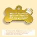 Personalized Bone-Shaped Pendants for Dogs & Cats - Custom Engraved Pet Collars - Ibera Gifts - Buy Online on GoSupps.com