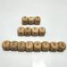 Beech Wood Alphabet Letter Beads | 100pc 12mm Square Shape | DIY Jewelry Necklace Accessory - Buy Online on GoSupps.com