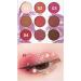 Makeup Eyeshadow Palette 9 Colors Shimmer and Matte Eyeshadow Very Colorful Eyeshadow Palette (02) - Buy Online on GoSupps.com