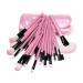 32 Logs Makeup Brush Set - Pink & Black Makeup Brushes | Professional Makeup Tools for Flawless Application - Buy Online on GoSupps.com