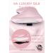 22 Momme 100% Pure Mulberry Silk Pink Sleep Mask | Adjustable Headband | Anti-Allergy | Natural Silk Eye Mask | Perfect Gift for Men and Women - Buy Online on GoSupps.com