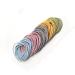 Kuou 100 PCS Elastic Hair Bands - 2mm Thickness, No Metal Ponytail Holders - Light Multicolor Hair Ties for Gentle Hold - Bulk Pack - Buy Online on GoSupps.com