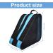 YIDM Portable Ice Skating Bag - Adjustable Oxford Fabric Carrier for Ice & Roller Skates | Ideal for Adults & Kids - Buy Online on GoSupps.com