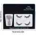 Wpsagek Reusable Magnetic Eyelashes | 2 Pairs Reusable Magnetic Eyelashes No Glue or Eye Liner | 3D Eye Makeup Cosmetic False Eyelashes Extension Kit for Natural Look - Buy Online on GoSupps.com