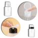2 Pack 200ml Pump Dispenser - Nail Polish Remover Bottle for Nail Art Tool Set | Pum Pum Pum Pleple - Buy Online on GoSupps.com