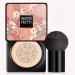 PICKX Mushroom Head Air Cushion CC Cream Concealer Full Coverage Foundation Moisturizing Concealer Makeup Base Lasting Brightening Liquid Foundation for All Skin Even Skin Tone (B-natural) 1 g (Pack of 1) B-natural