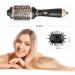 Roewol Nil Hair Dryer Brush | 4-in-1 Compact Styling Tool in Gold - Perfect for International Shipping - Buy Online on GoSupps.com