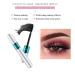 QIC 2 in 1 4D Dual Brush Silk Fiber Lash Mascara - Waterproof, Smudge-Proof & Hypoallergenic - Thickening, Lengthening & Long-Lasting - Very Black Eyelash Curling Formula - Buy Online on GoSupps.com