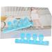 Silicone Gel Shoe Insole Spreaders - 1 Pair Blue Gel Stretchers & Bunion Cushions - Buy Online on GoSupps.com