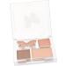 Baluue 3pcs Eyeshadow Palettes Pink Plastic Eye Makeup Plate Eye Shadow Palette Eye Shadow 6.50X6.50X1.00CMx3pcs Multix3pcs - Buy Online on GoSupps.com