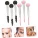 Healeved 18 Pcs Sponge Makeup Brush Eyebrow Sponge Brush Mascara Eyelash Brush Makeup Puffs Aluminum Tube - Buy Online on GoSupps.com