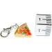 Miniblings Pizza Charm Zipper Pull - Handmade Silver Pendant for Bracelets & Fashion Jewelry - Buy Online on GoSupps.com