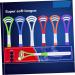 JECOMPRIS Tongue Cleaner & Scraper - Ultimate Tongue Brush for Adults | Effective Tongue Cleaning Tools for Fresh Breath - Buy Online on GoSupps.com