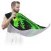 Fire Dragon Beard Bib Apron Beard Hair Catcher for Men Shaving Fathers Day Anniversary Christmas Gifts for Dad Husband Beard Bib with 2 Suction Cups
