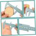POPETPOP R gle Plastique de Mesure Pr cise pour Sourcils Pied Coulisse L ger Outil Professionnel pour Maquillage et Dessin des Sourcils Usage Personnel et Salon Beaut  - Buy Online on GoSupps.com