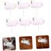Parliky 6 Pcs Cake Insert Anniversary Bird Swan Cake Decorations Wedding Dessert Inserts Cupcake Picks Birthday Baby Accessories for Newborn Swan Cake Topper Baby Girl Beautiful Gift Paper - Buy Online on GoSupps.com