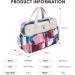 SONARIN Large Capacity Waterproof Baby Changing Bag with Shoulder Strap & Changing Mat - Multi-Function Diaper Tote Satchel for Travel (Color Stitching) - Buy Online on GoSupps.com