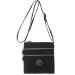 AOCINA Crossbody Purses for Women Lightweight Small Travel Bag Shoulder Purses and Handbags with Multi Zipper Pockets A-black